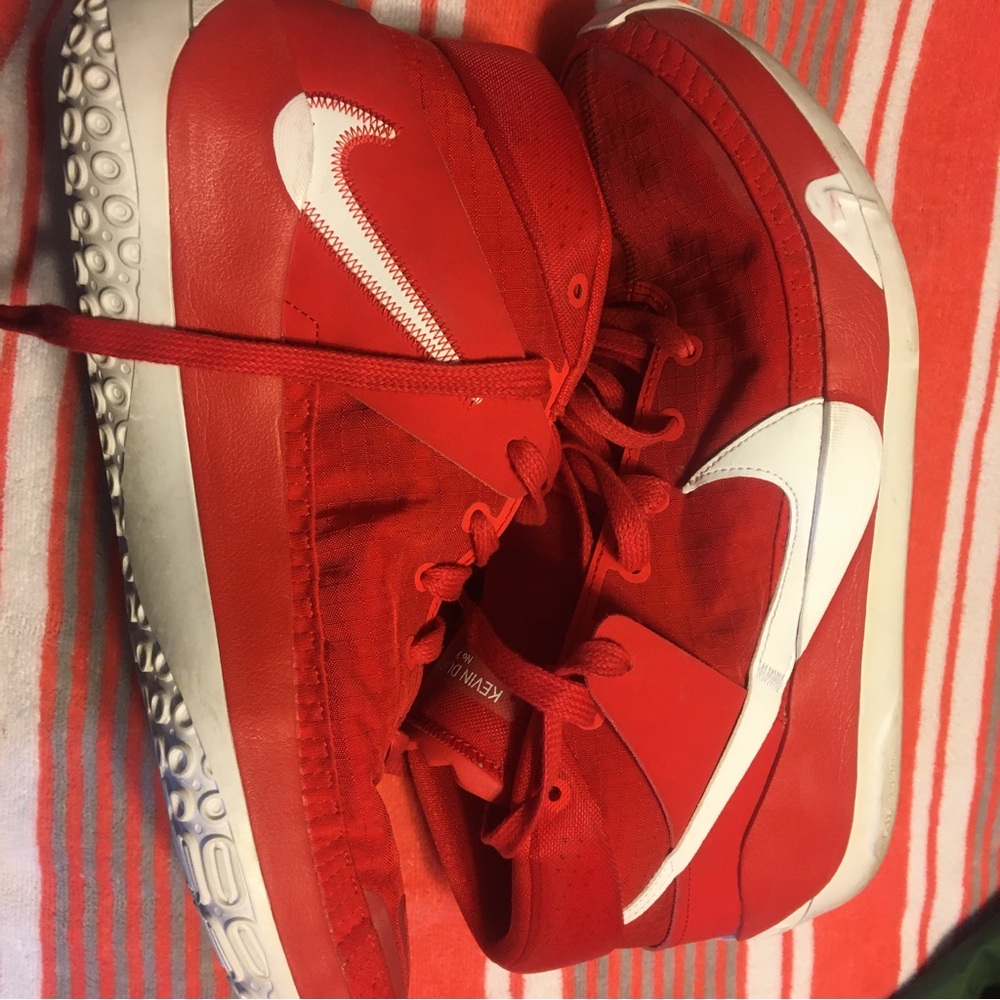 Nike Kevin Durant 13 University Red Basketball Shoes Gem